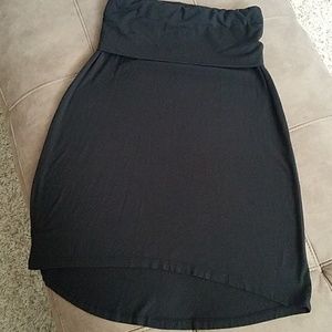 Splendid Fold Over Hi-Low Skirt size S
